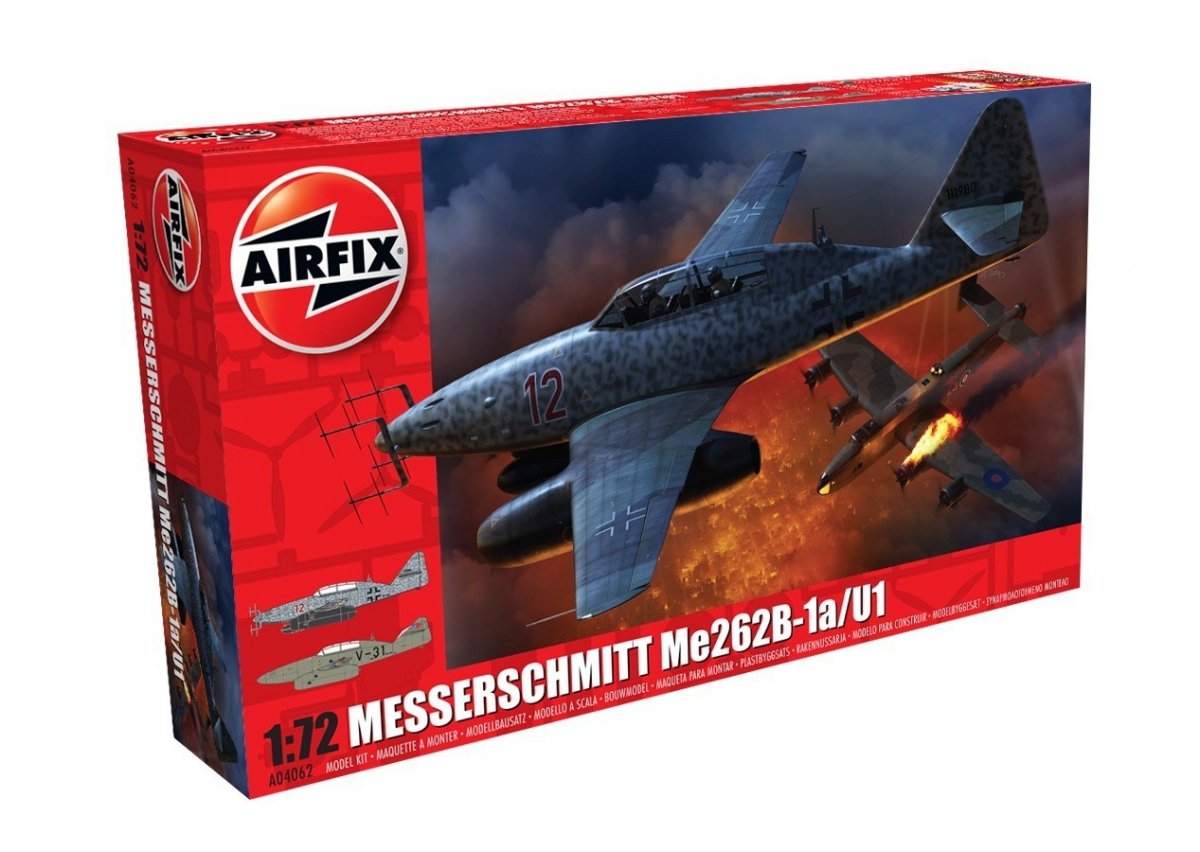 Airfix 04062 Messerschmitt Me 262B-1a 1/72 – zdjęcie 2
