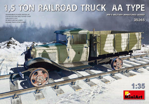 MiniArt 35265 1.5 TON RAILROAD TRUCK AA TYPE (1/35)