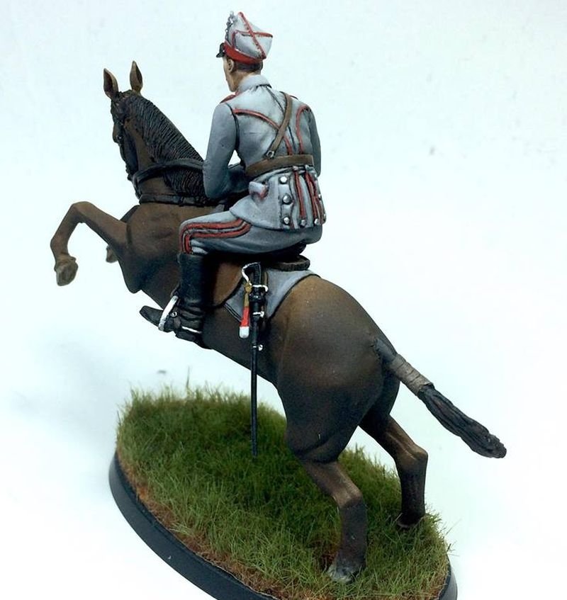 ToRo Model 35F117 - Greater Poland Forces 1919 - Lt Col Wladyslaw Anders Commander of the 1st Greater Poland Uhlan Regiment, Babruysk area, summer 1919 1/35 – zdjęcie 5