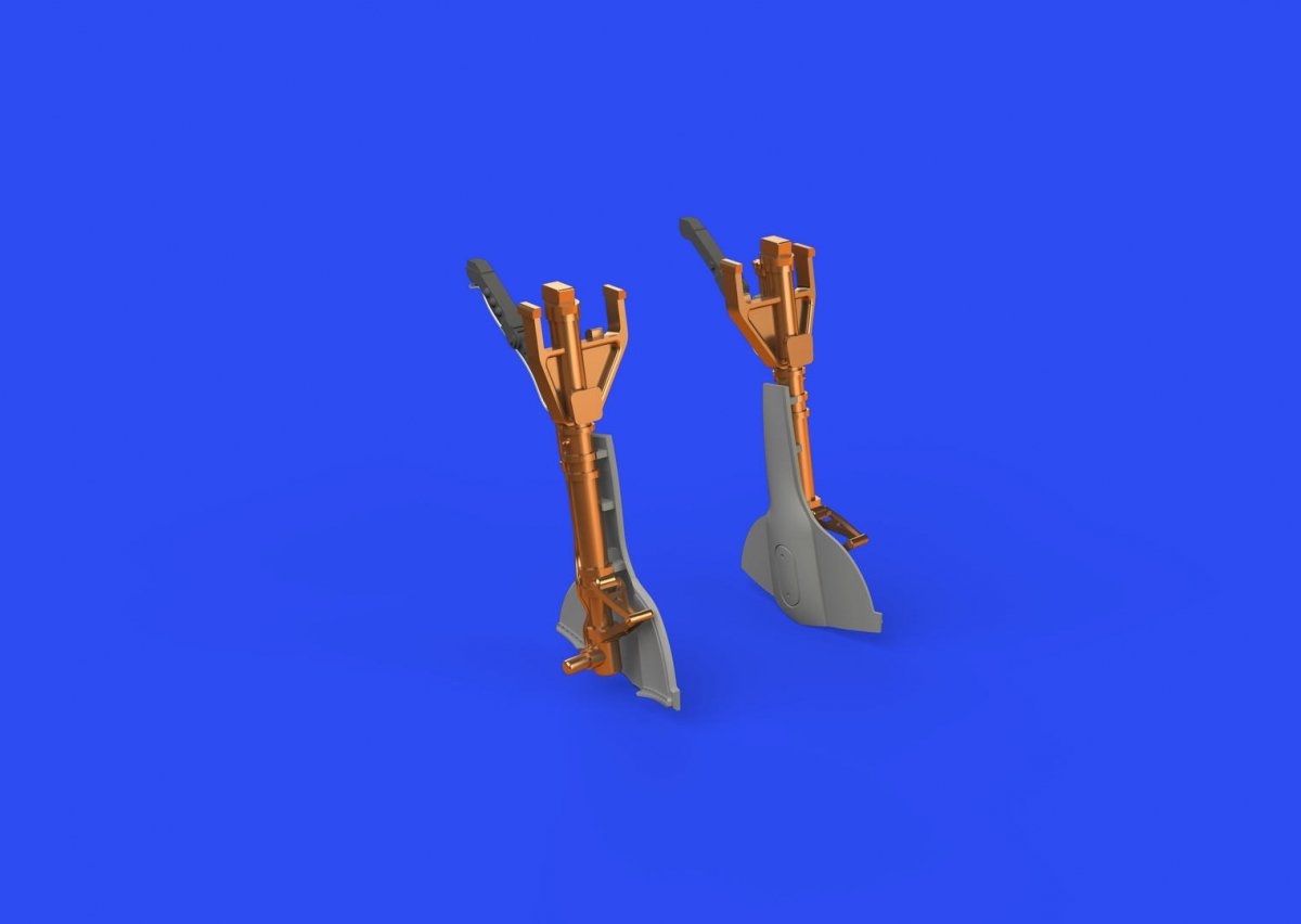 Eduard 648747 F6F undercarriage legs BRONZE EDUARD 1/48 – zdjęcie 2
