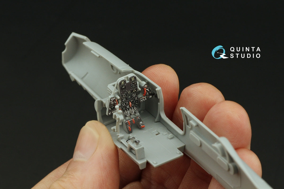 Quinta Studio QD48514 P-39Q/N Airacobra 3D-Printed coloured Interior on decal paper (Arma Hobby) 1/48 – zdjęcie 10
