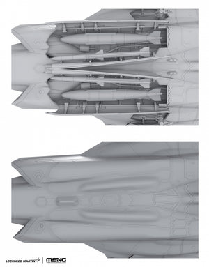 Meng LS-018 Lockheed Martin F-35I Adir (Israeli Airforce) 1/48 – image 11