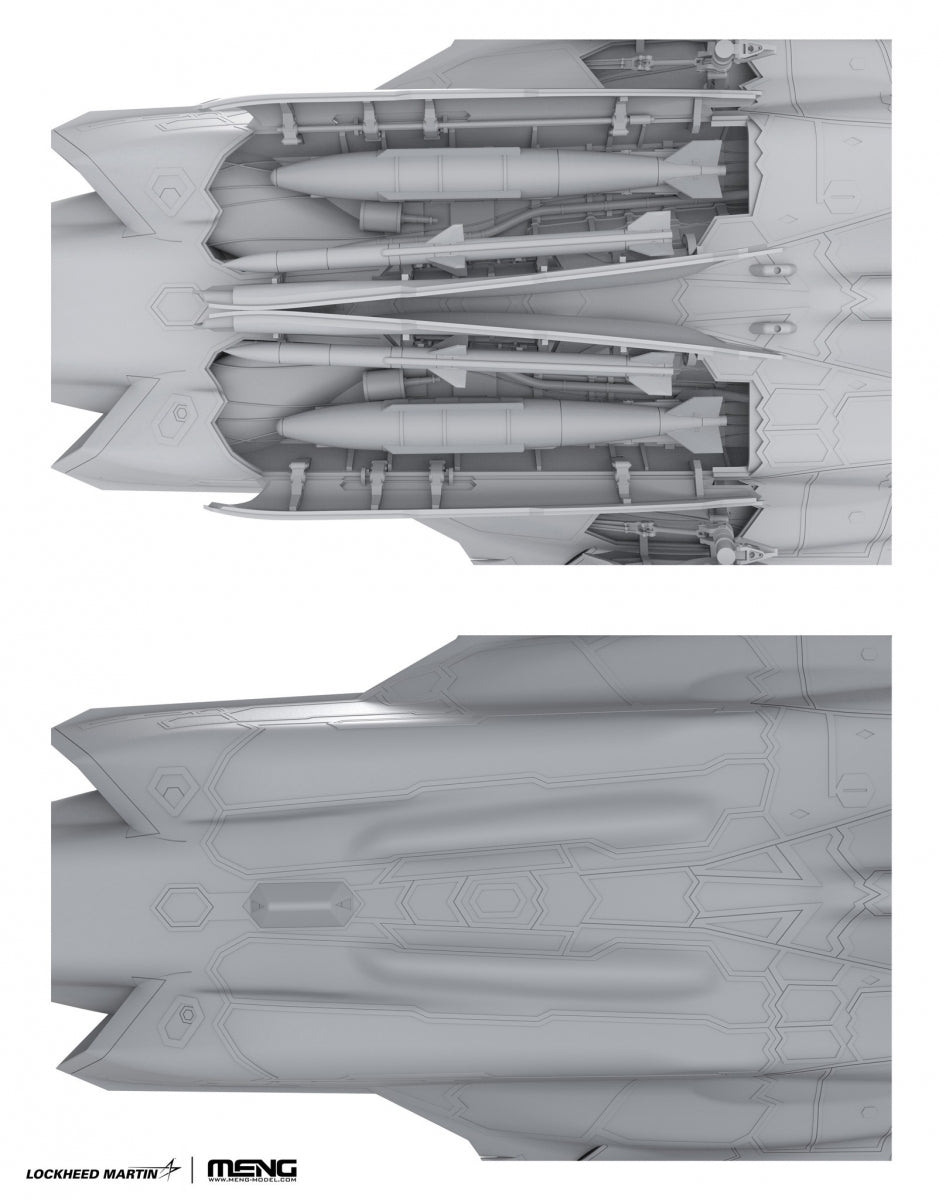 Meng LS-018 Lockheed Martin F-35I Adir (Israeli Airforce) 1/48 – image 11