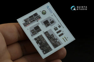 Quinta Studio QD32036 F-4D 3D-Printed &amp;amp; coloured Interior on decal paper (Tamiya) 1/32 – zdjęcie 10
