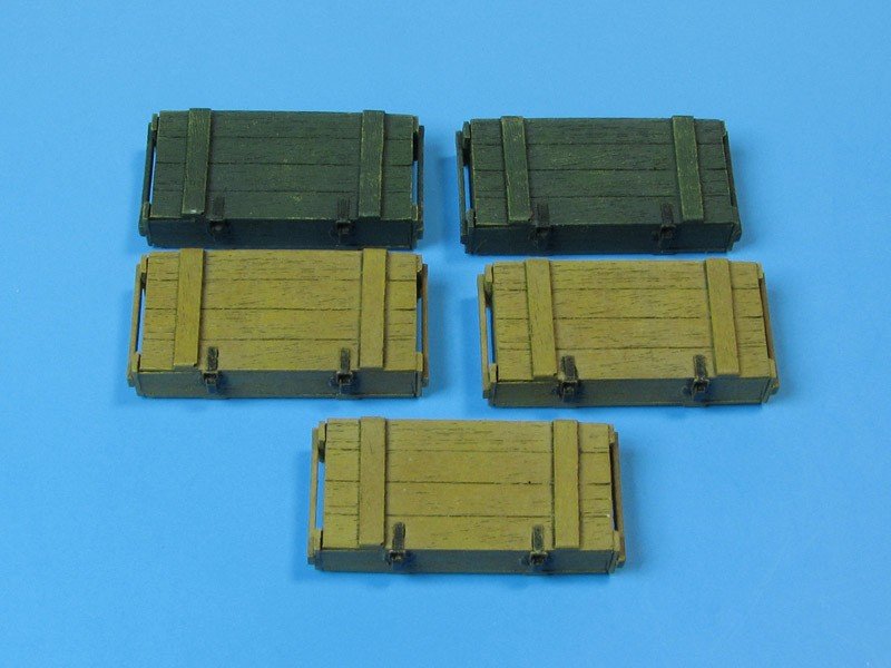 Eureka XXL E-003 Zestaw 5-ciu skrzynek amunicyjnych 1/35