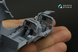 Quinta Studio QD+35119 AH-1Z 3D-Printed colored Interior on decal paper (Academy) (with 3D-printed resin parts) 1/35 – image 9
