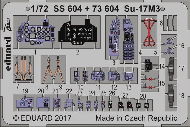 Eduard SS604 Su-17M3 MODELSVIT 1/72