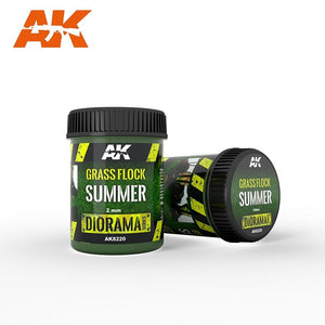 AK Interactive AK8220 GRASS FLOCK 2MM SUMMER / Grass topping – image 2