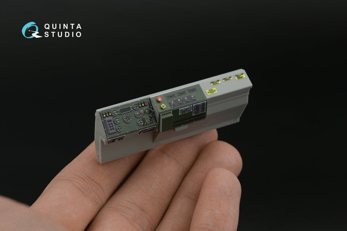 Quinta Studio QD35091 M1078 LMTV &amp;amp; M1083 FMTV 3D-Printed &amp;amp; coloured Interior on decal paper (Trumpeter) 1/35 – zdjęcie 9