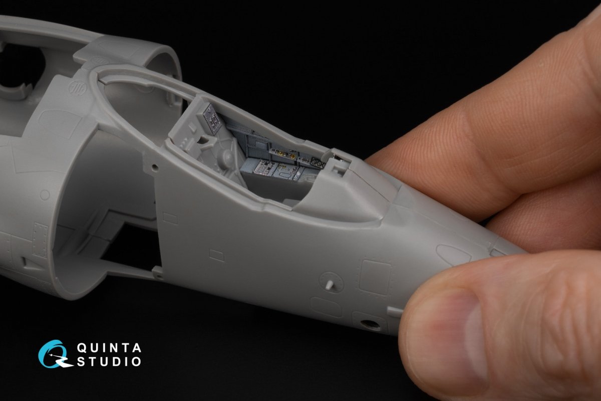 Quinta Studio QD48343 Sea Harrier FRS.1 3D-Printed &amp;amp; coloured Interior on decal paper (Kinetic) 1/48 – immagine 9