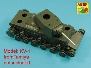 Aber 35L-323 Lufa 76,2mm ZiS-5 do radzieckiego czołgu KW-1 / 76,2mmZiS-5 barrel for Soviet KV-1 Heavy Tank 1/35 – zdjęcie 4