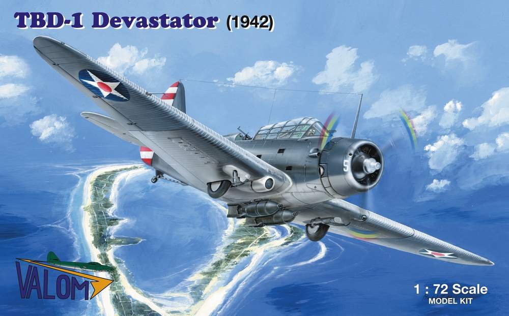 Valom 72012 TBD-1 Devastator (1942) 1/72