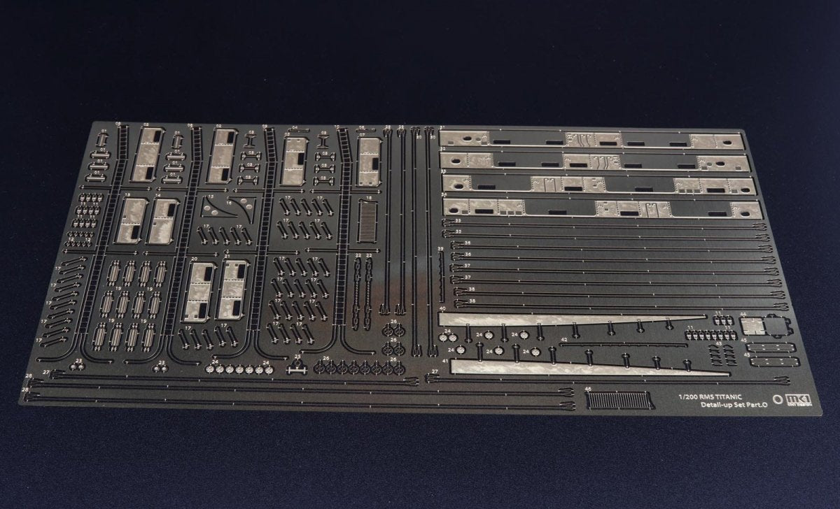 MK1 Design MD-20020 RMS TITANIC DX PACK for Trumpeter 1/200 – zdjęcie 21