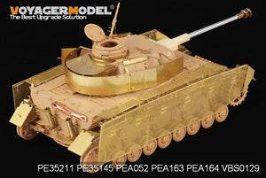 Voyager Model PEA164 WWII German Panzer.IV Ausf.J &amp;quot;Thoma shields&amp;quot; wire mesh schürzen (For All) 1/35 – zdjęcie 5