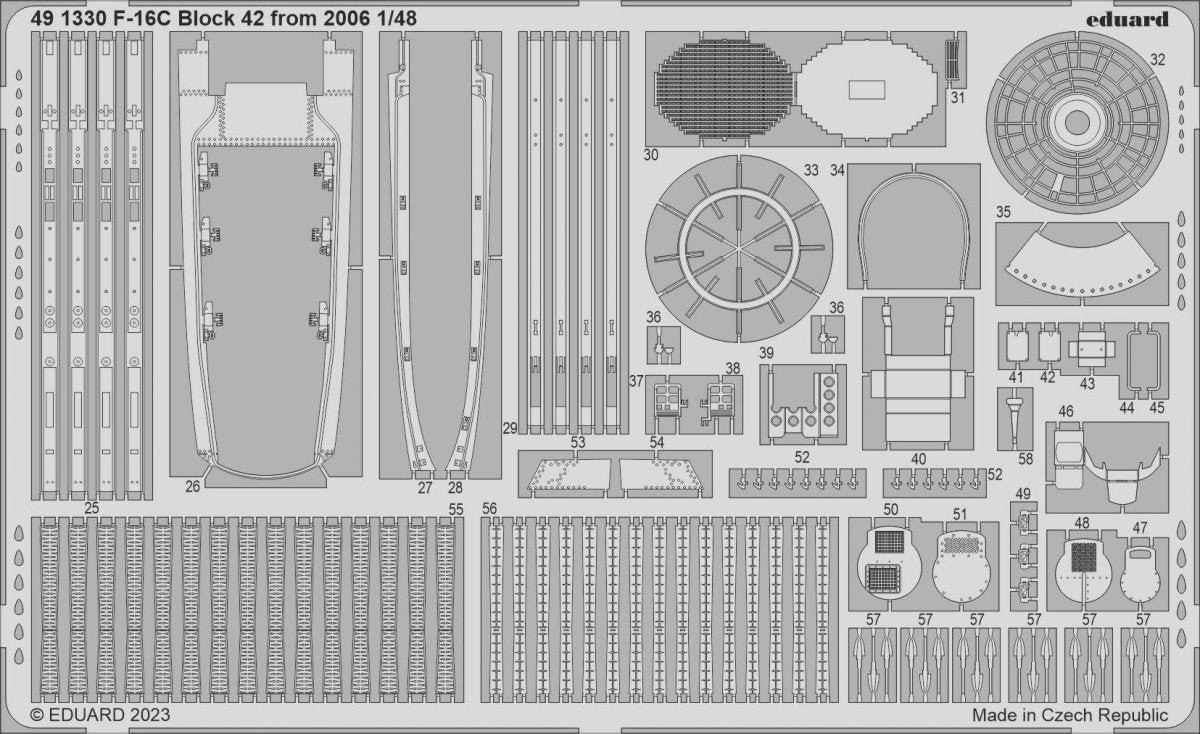 Eduard BIG49366 F-16C Block 42 from 2006 KINETIC MODEL 1/48 – image 3