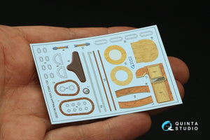 Quinta Studio QD32196 Nieuport XXIII 3D-Printed coloured Interior on decal paper (CSM) 1/32 – zdjęcie 2