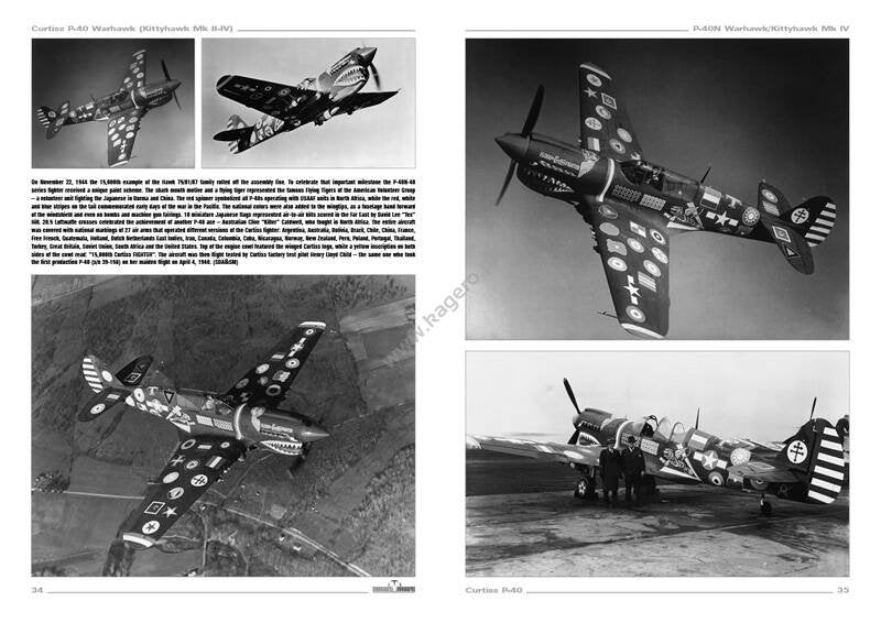 Kagero 3043 Curtiss P-40 vol. III EN – image 3
