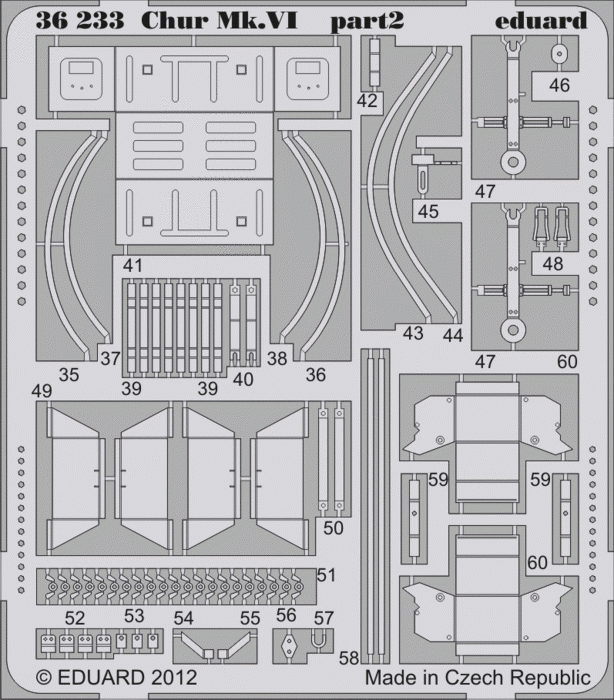 Eduard 36233 Churchill Mk. VI 1/35 AFV Club