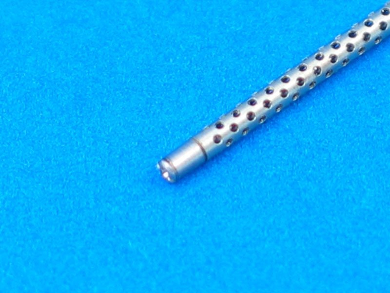 Aber 35L-062 Set of 2 Turned U.S barrels for Browning M-1919 A4 with two part muzzle 1/35 – zdjęcie 2