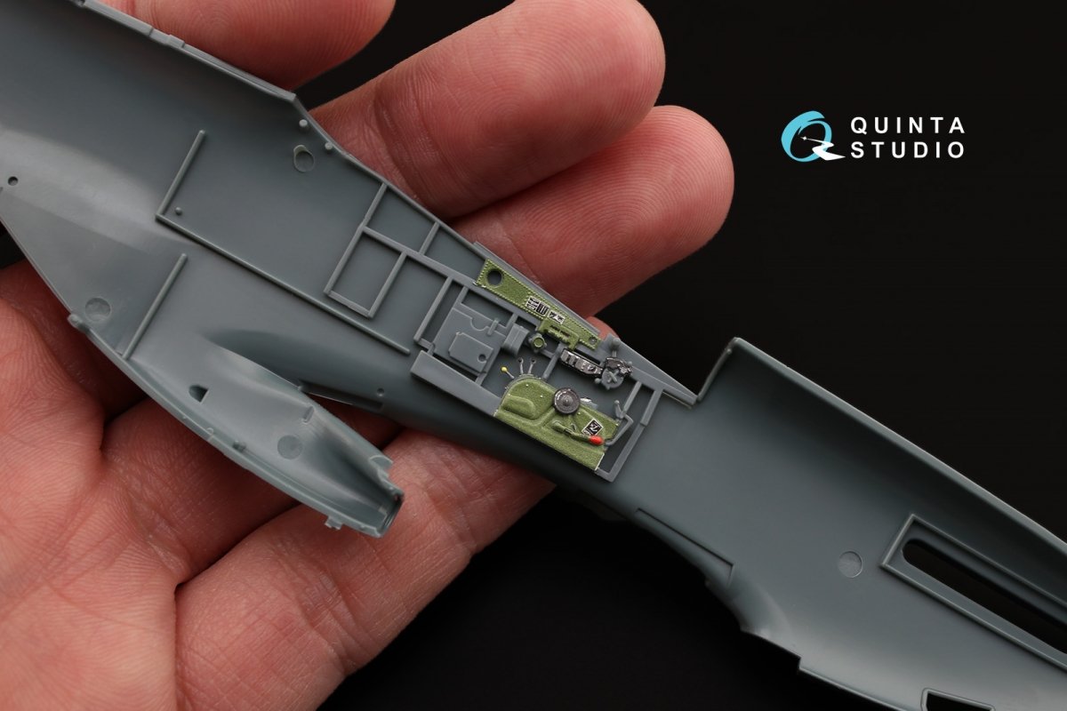 Quinta Studio QD48069 P-51D (Late) 3D-Printed &amp;amp; coloured Interior on decal paper (for Eduard kit) 1/48 – Bild 6