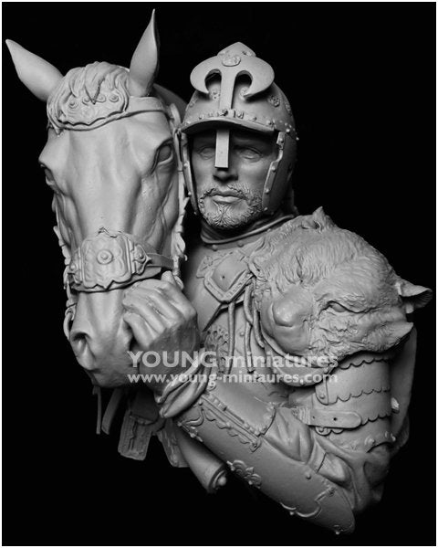 Young Miniatures YH1869 Comradeship Polish Hussars 17th century 1/10 – zdjęcie 2