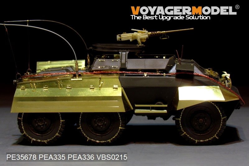 Voyager Model PEA336 WWII U.S.M8/M20 armored car tyre chains (For TAMIYA 35228 35234/ITALERI 6364) 1/35 – zdjęcie 3