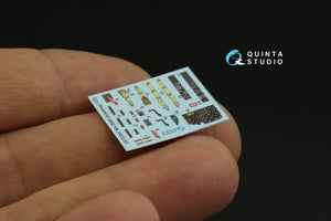Quinta Studio QD72047 Me-262A 3D-Printed &amp;amp; coloured Interior on decal paper (Academy) 1/72 – zdjęcie 5