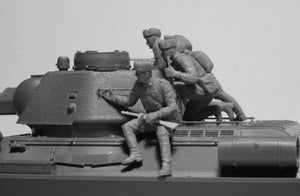 ICM 35640 Soviet Tank Riders (1943-1945) 4 figures 1/35 – zdjęcie 8