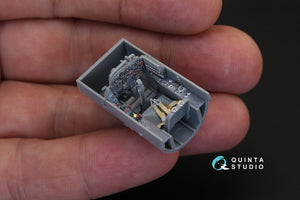 Quinta Studio QD48088 Me-262A 3D-Printed &amp;amp; colored Interior on decal paper (for Tamiya kit) 1/48 – image 7