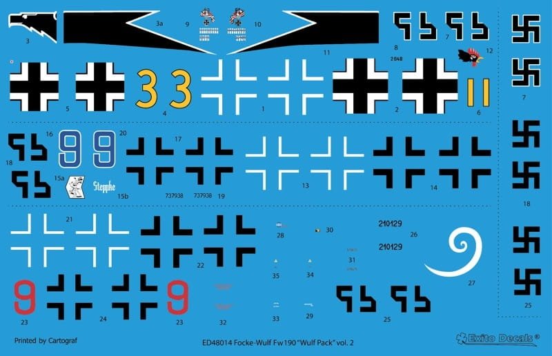 Exito ED48014 Wulf Pack 2 1/48 – zdjęcie 7