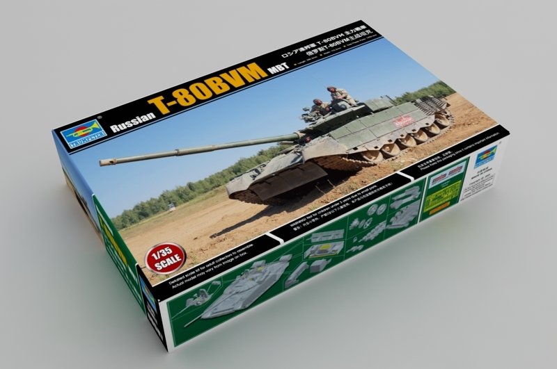 Trumpeter 09587 Russian T-80BVM MBT 1/35 – Bild 2