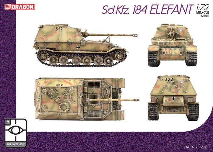 Dragon 7201 SdKfz.184 Elefant 1/72 – Bild 4