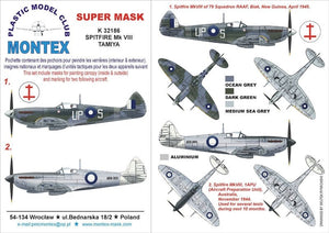 Montex K32186 SPITFIRE VIII 1/32