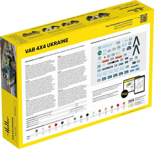Heller 57130 VAB 4X4 Ukraine - Starter Kit 1/35 – zdjęcie 2