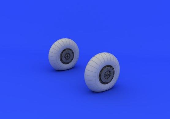Eduard 648244 Ju 88A wheels early 1/48 ICM – zdjęcie 2