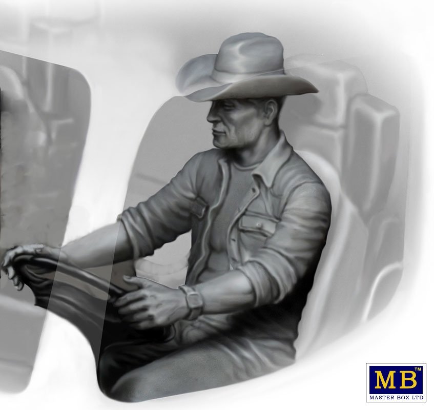 Master Box 24044 Truckers Series Mike (Beach Boy) Barrington 1/24 – zdjęcie 2