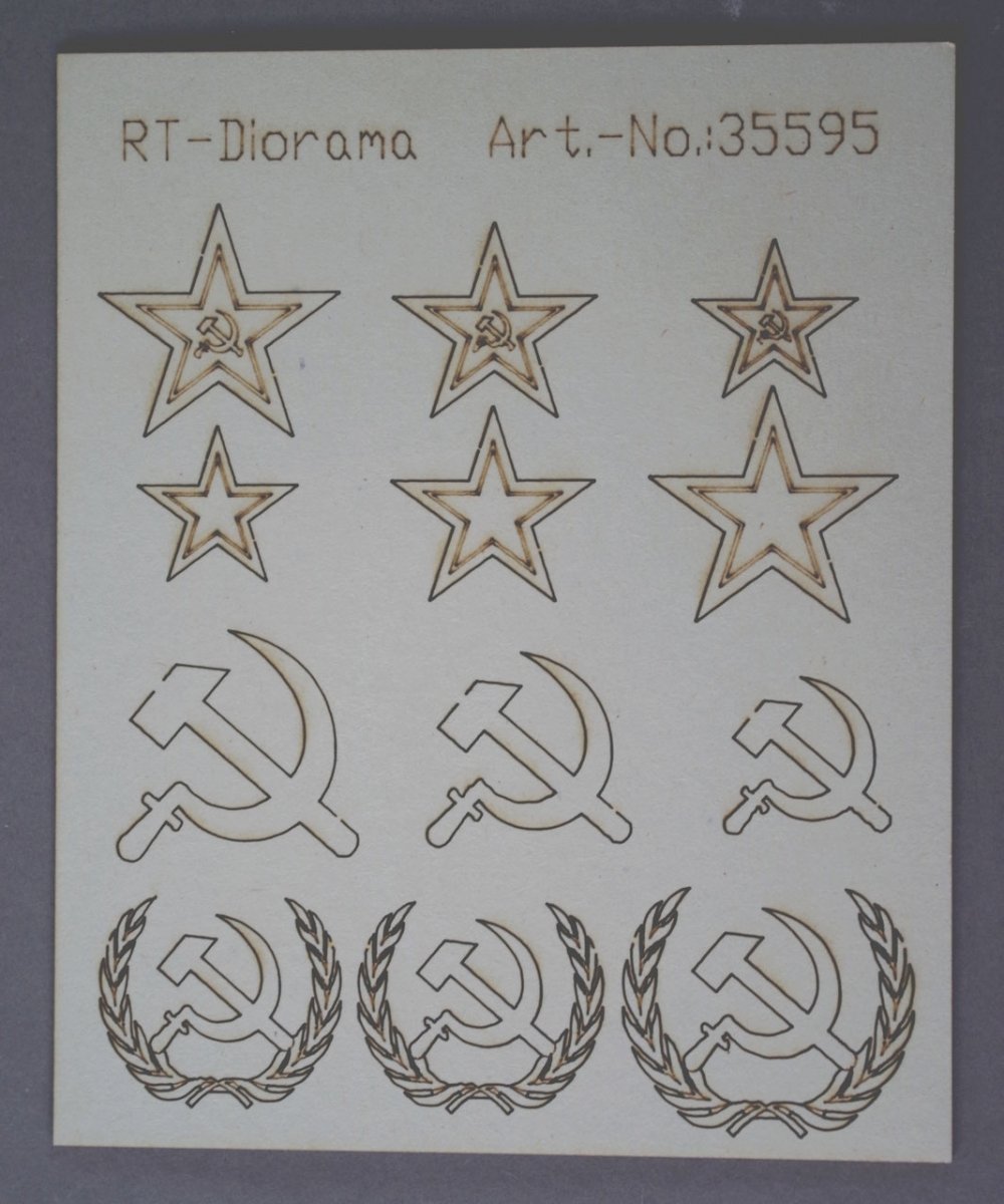 RT-Diorama 35595 Soviet Symbols 1/35 – zdjęcie 2