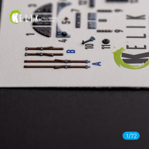 KELIK K72143 IAR.81c - interior 3D decals for IBG Models kit 1/72 – zdjęcie 3
