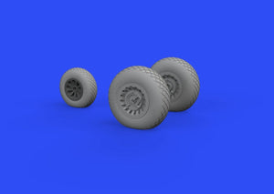 Eduard 648534 A-26/ B-26 Invader wheels 1/48 ICM – zdjęcie 3