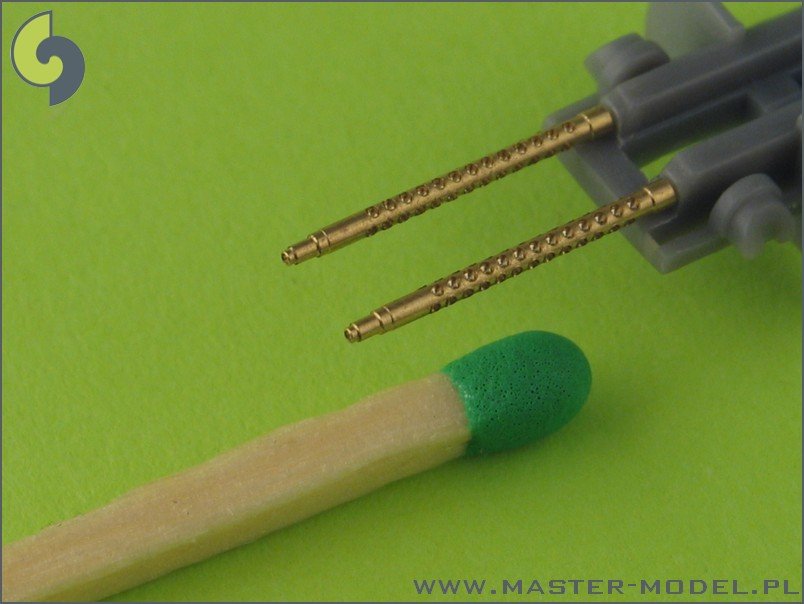 Master AM-48-029 Browning AN/M2 aircraft .30 caliber (7,62mm) barrels (2pcs) 1/48 – Bild 3