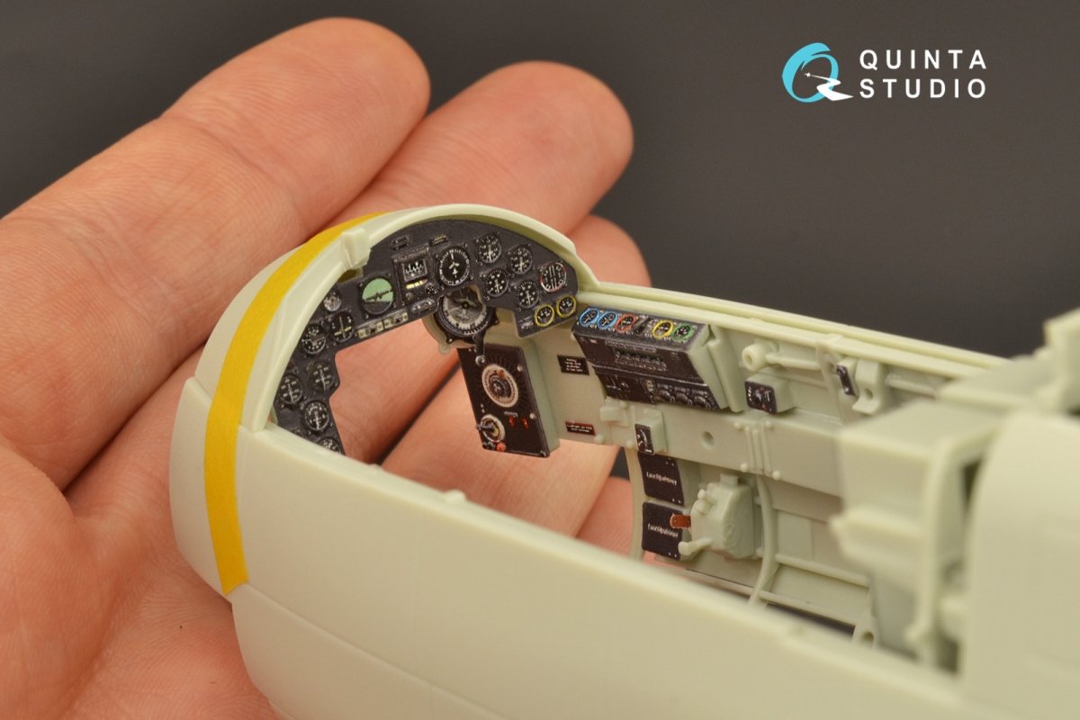 Quinta Studio QD32114 Ju 88A-4 3D-Printed &amp;amp; colored Interior on decal paper (Revell) 1/32 – image 7