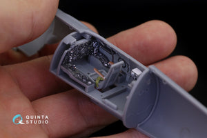 Quinta Studio QD48184 La-11 3D-Printed &amp;amp; coloured Interior on decal paper (HobbyBoss) 1/48 – zdjęcie 9