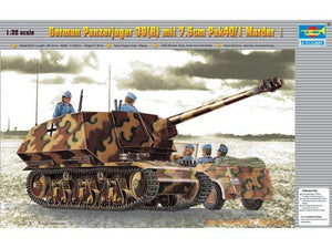 Trumpeter 00354 German Panzerjager 39(H) mit 7.5cm Pak40/1 Marder 1/35