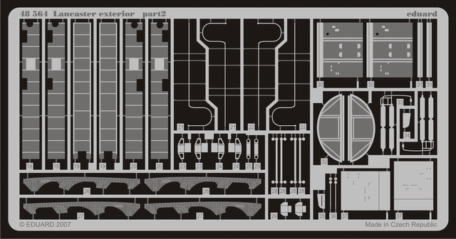Eduard 48564 Lancaster exterior 1/48 (TAMIYA)