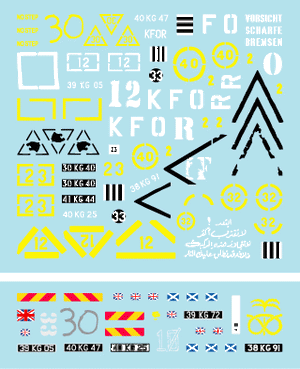Star Decals 35-C1098 Op. Telic 3 1/35 – Bild 3