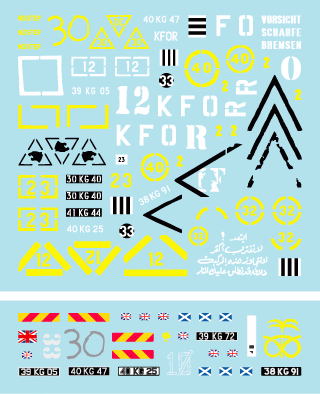 Star Decals 35-C1098 Op. Telic 3 1/35 – Bild 3