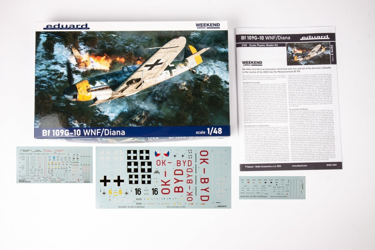 Eduard 84182 Bf 109G-10 WNF/ Diana 1/48 – image 2