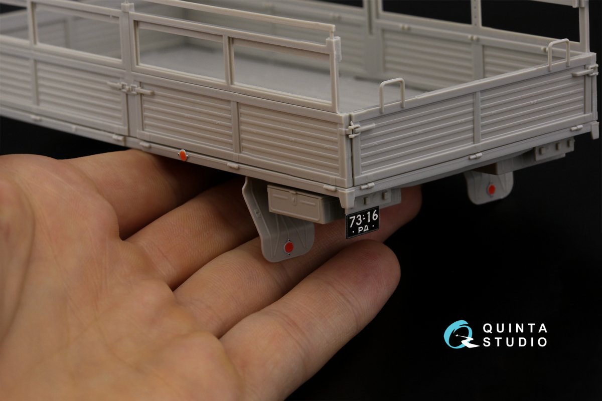 Quinta Studio QD35074 KAMAZ 4310 3D-Printed &amp;amp; coloured Interior on decal paper (Trumpeter) 1/35 – zdjęcie 9