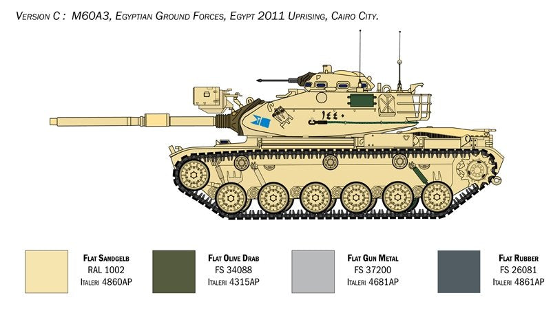 Italeri 6582 M60A3 1/35 – image 5