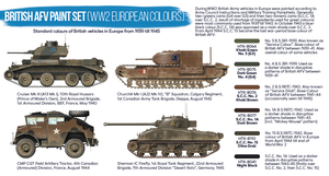 Hataka HTK-BS22 BLUE LINE – British AFV paint set (WW2 European colors) 6x17ml – image 3